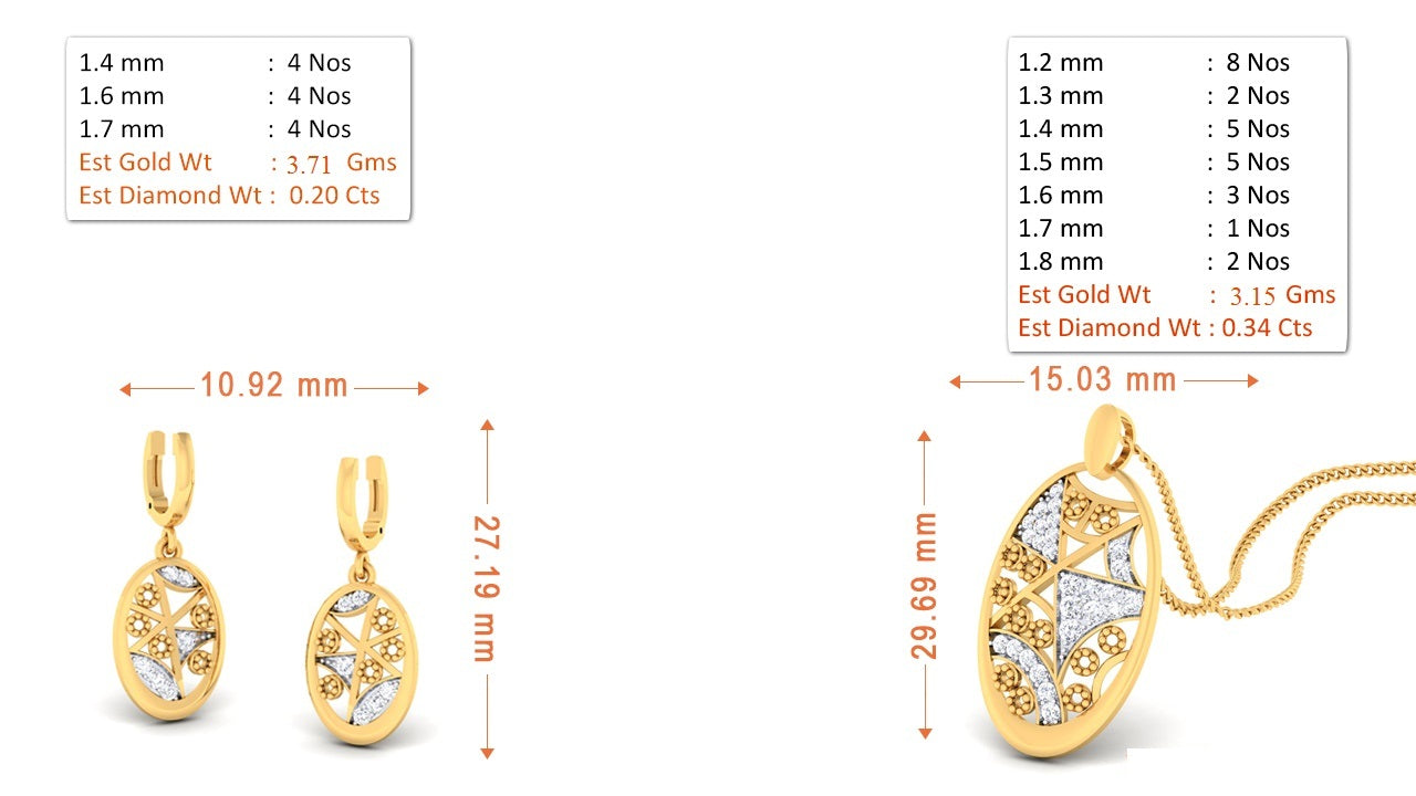 3D Jewelry Files Set Model 3DM STL ZA PN 6259