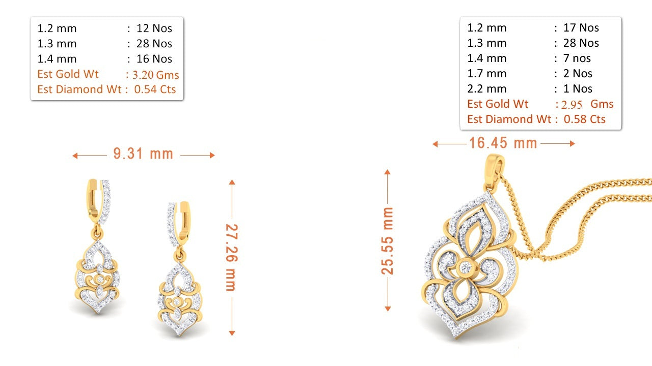 3D Jewelry Files Set Model 3DM STL ZA PN 6306