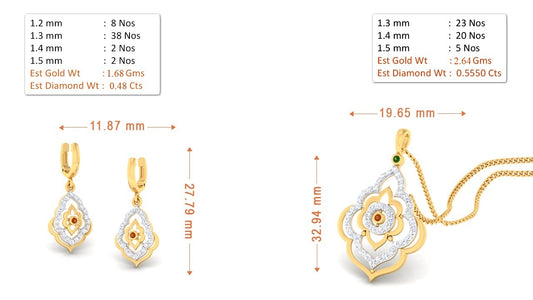 3D Jewelry Files Set Model 3DM STL ZA PN 6308