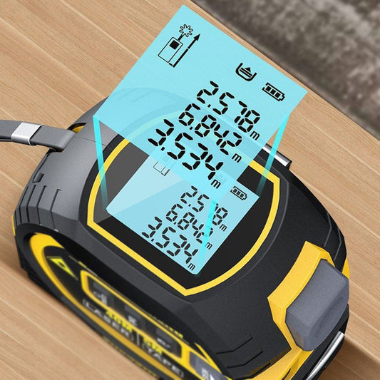 Measure with Precision - NEOHEXA™ 3-in-1 Laser Tape Measure for Accurate Distance Measuring
