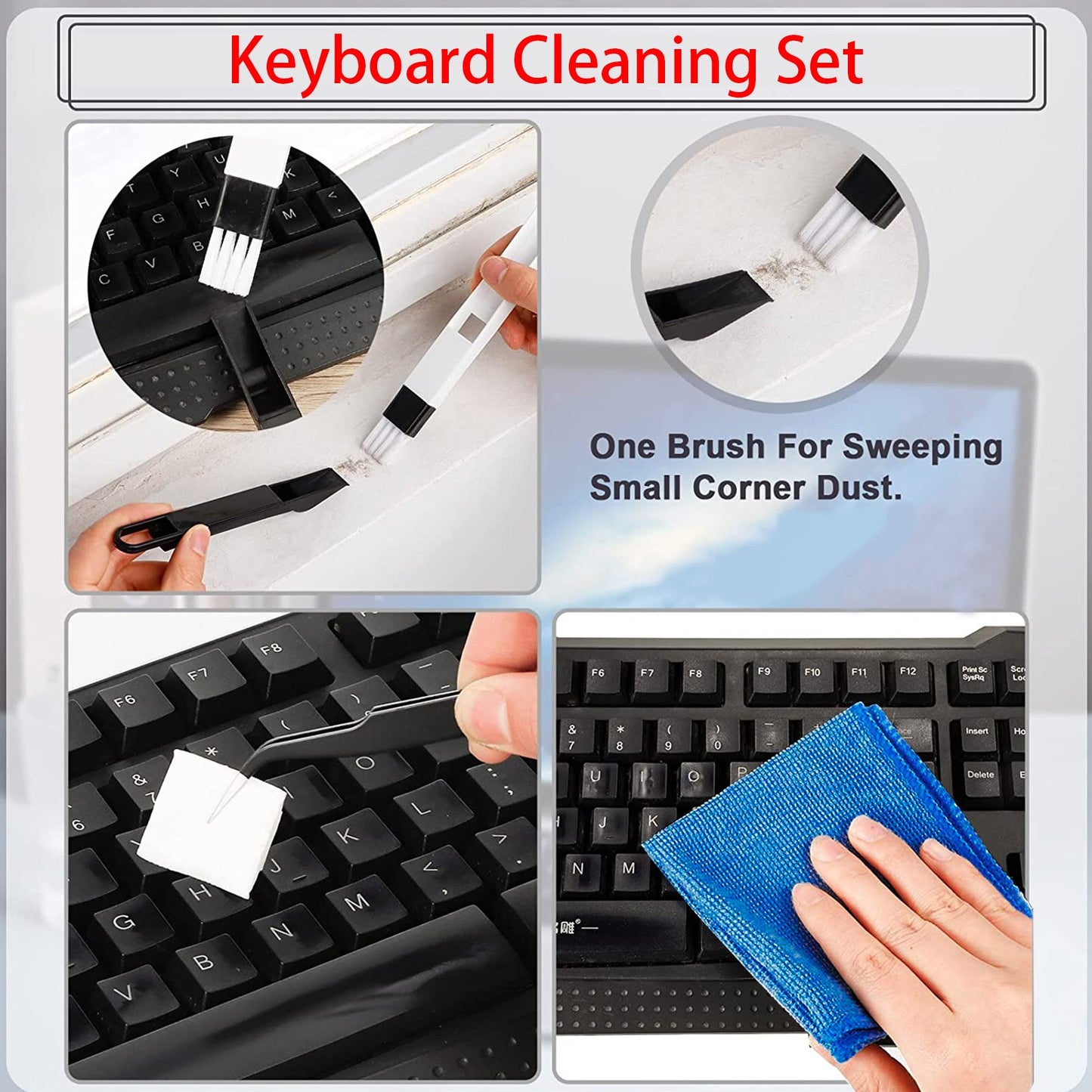 Revive Your Keyboard with the Ultimate 11 in 1 Keyboard Cleaning Kit - Clean, Restore, and Protect Your Electronics with Ease