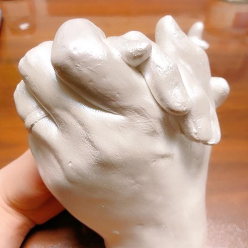 Create Lifelike Replicas with Our DIY 3D Handmade Plaster Caste Set - Perfect for Anniversary, Birthday, and Friendship Gifts - Non-Toxic and Easy to Use